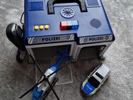 Polizei Station mit Hubschrauber - Weischlitz