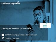 Leitung HR Services (m?/?w?/?d) - Frankfurt (Main)