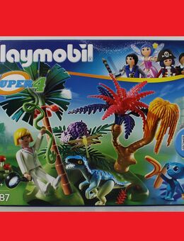 Playmobil 6687 Super 4 Lost Island mit Alien und Raptor Dinosaurier Super4 NEU - Gaggenau