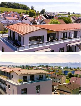 Exklusives Penthouse mit Seeblick und Bergblick - Wohnen über den Dächern von Kressbronn am Bodensee - Kressbronn (Bodensee)