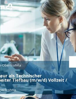 Bauingenieur als Technischer Sachbearbeiter Tiefbau (m/w/d) Vollzeit / Teilzeit - Limbach-Oberfrohna