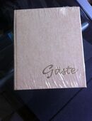 Gästebuch beige in 31157