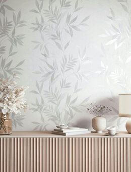 Marburg Vliestapete Tapete Flowers of Wind, geprägt, uni, moderne Vliestapete für Wohnzimmer Schlafzimmer Küche