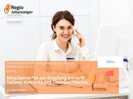 Mitarbeiter*in am Empfang (m/w/d) Teilzeit 85% (=32,725 Stunden/Woche) - Hannover