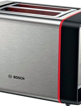 BOSCH Toaster MyMoment TAT6M420, 2 Schlitze, für 2 Scheiben, 970 W, integr. Brötchenaufsatz, Auftau-/Aufwärmfunktion, Brotzentrierung