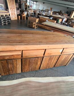 Sideboard Anrichte Kommode massiv recycling Teakholz 4 Schubladen 4 Türen Modern schlicht - Duisburg