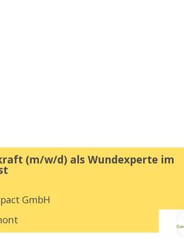Pflegefachkraft (m/w/d) als Wundexperte im Außendienst - Bad Pyrmont