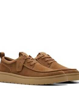 Clarks Polden Moc Schnürschuh, Schnürschuh, Business Schuh, Mokassin im Casual Look