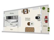 Ideale Kapitalanlage: 1-Zimmer Apartment mit Aufzug und Stellplatz in Erlangen - Erlangen