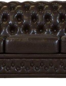 Home affaire Chesterfield-Sofa Rysum, Chesterfield-Optik, in 2 Bezugsqualitäten, 2 Ausf. schnell lieferbar
