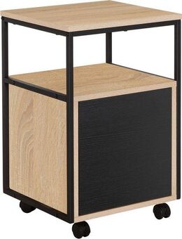 INOSIGN Rollcontainer Korpo, Metallgestell, Push-to-open, feststellbare Rollen, Breite 40 cm