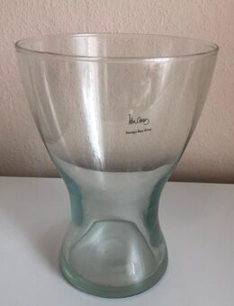 Glasvase 20 cm in geschwungener Form - Bremen