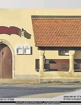 Historisches Anwesen - Wohnhaus mit Gaststätte - Erlangen