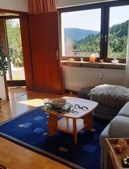 Von privat; schöne 2 Zi-Whg mit 2 Bädern, Garage, großer Terrasse, Fernblick in ruhiger Lage - Todtmoos
