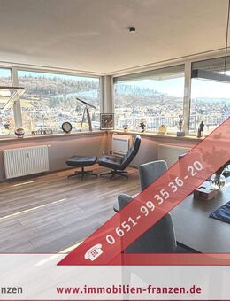 Luxuriöses Penthouse im Herzen der Stadt - stilvolle Ausstattung, Panorama-Dachterrasse & Tiefgarage - Trier
