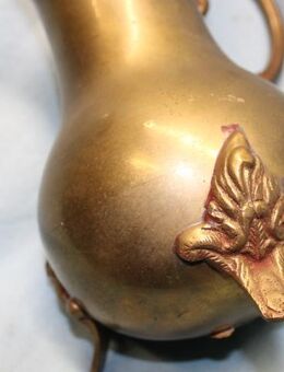 Omas alte Blumenvase Messing Hackens Düren Vase Krug - Hennef (Sieg) Zentrum