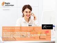 Persönliche/r Referent/in des Oberbürgermeisters und Leitung des Büros des Oberbürgermeisters (w/m/d) - Remseck (Neckar)