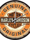 Schöne Harley-Davidson Wanduhr Genuine Original Motorrad Biker Ø 31 cm in 80331