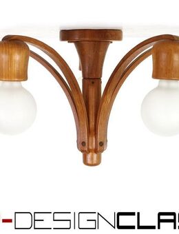 wie neu! DOMUS Danish Mid Century Teak Kronleuchter Vintage Deckenleuchte Hängeleuchte Lampe 70er - Hamminkeln Zentrum