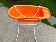 Babybadewanne mit Untergestell und Ablaufschlauch - Hainewalde