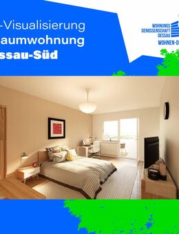 Single-Wohnung mit Einbauküche - Dessau-Roßlau
