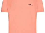 BOSS GREEN Rundhalspullover Momentum Lite T24 mit Strukturmix
