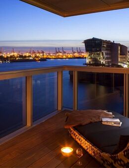 Leben am Wasser - hochwertigste Vollmöblierung und fantastischer Hafenblick - Hamburg
