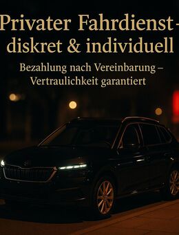 Privater Fahrdienst. 2€/Km - Paderborn Zentrum