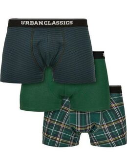 URBAN CLASSICS Boxershorts Urban Classics Männer Boxer Shorts 3-Pack (1-St)