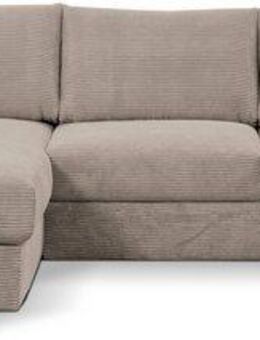 WERK2 Ecksofa Rozzana Design Ecksofa mit hohem Komfort, zeitlos & elegant, L-Form, in kuschelweichen Trendstoffen Cord, Breitcord und Plüsch