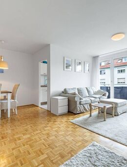Gepflegte 2-Zimmer-Wohnung mit Balkon in ruhiger und urbaner Lage - München