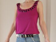 Shirt Top mit Steinchenverzierung Gr. F38/40 neu - Dresden
