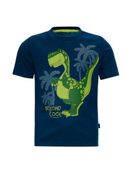 Trigema T-Shirt TRIGEMA T-Shirt mit coolem Dino-Motiv (1-tlg)