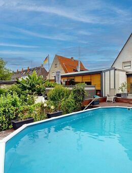 Provisionsfrei für Käufer: Modernisierte DHH mit Garten, Pool u. Doppel-Carport in Hamm Bockum-Hövel - Hamm