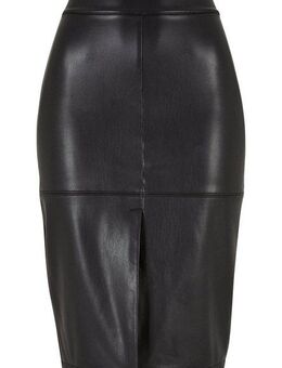 URBAN CLASSICS Sommerrock Urban Classics Damen Ladies Synthetic Leather Pencil Skirt (1-tlg)