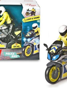 Dickie Toys Spielzeug-Motorrad Police Bike, mit Licht und Sound