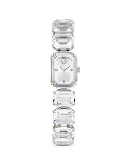 Swarovski Quarzuhr MILLENIA 5729182, Armbanduhr, Damenuhr, Edelstahlarmband, analog, Swarovski®-Kristalle