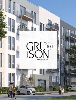 Erstbezug nach Sanierung - Schicke 2-Zimmer mit Balkon, EBK u. Fußbodenheizung - Magdeburg