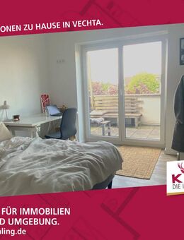 *Reserviert* Moderne 3-Zimmer Wohnung mit großem Balkon und EBK. -Alle Zimmer mit Balkonzugang!- - Vechta