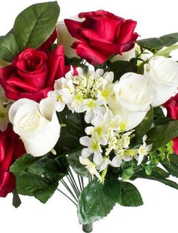 Kunstblume Rosenstrauß Rose, Botanic-Haus, Höhe 42 cm
