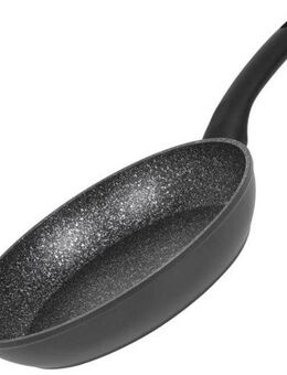 RESTO Kitchenware Bratpfanne Atik Universalpfanne langlebig durch hitzebeständige Außenbeschichtung, Aluminium (1-tlg), Komfortabler ergonomischer Soft-Touch Griff mit Hängeschlaufe