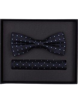 VENTI Fliege VENTI Set aus Fliege und Einstecktuch gemustert