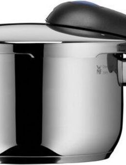 WMF Schnellkochtopf Perfect Plus, Cromargan® Edelstahl Rostfrei 18/10 (1-tlg), Abnehmbarer Deckelgriff