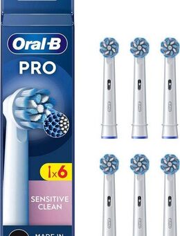 Oral-B Aufsteckbürsten Pro Sensitive Clean, X-förmige Borsten
