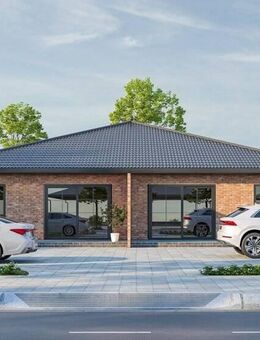 Haßbergen . Exklusive Schlüsselfertige Bungalow-Neubau-Doppelhaushälfte - Haßbergen