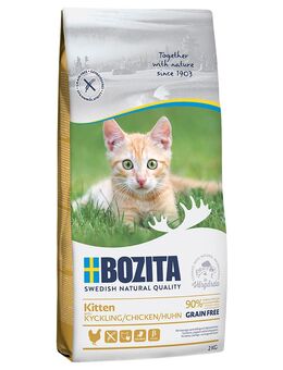 2 x 2 kg Bozita zum Sonderpreis! - Grainfree Kitten