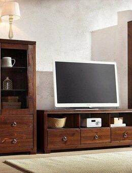 Home affaire Wohnwand Gotland, (Set, 3-St), bestehend aus 1 Highboard, 1 TV-Lowboard und 1 Vitrine