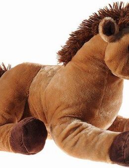 Heunec® Kuscheltier Pferd liegend 62 cm braun