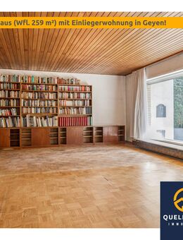 Charme & Flexibilität: Großes, freistehendes Haus (259 m²) mit Einliegerwohnung in Pulheim-Geyen - Pulheim