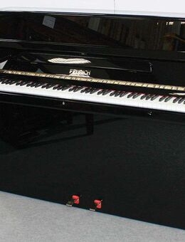 Klavier Feurich F-112 schwarz poliert, Nr. 66432, 5 Jahre Garantie - Egestorf